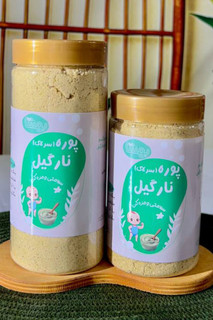 پوره نارگیل ارگانیک کودک |تغذیه سالم و طبیعی از ۹ ماهگی، بدون افزودنی و نگهدارنده